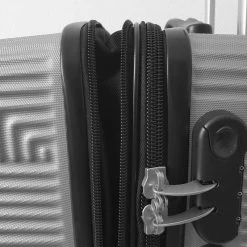 Valise Rigide Sun Extensible 67 Cm Silver -Delsey Paris Magasin valise rigide sun extensible 67 cm silver 5