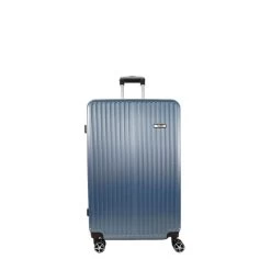 Valise Rigide VR622 Extensible 66 Cm Bleu Métallisé