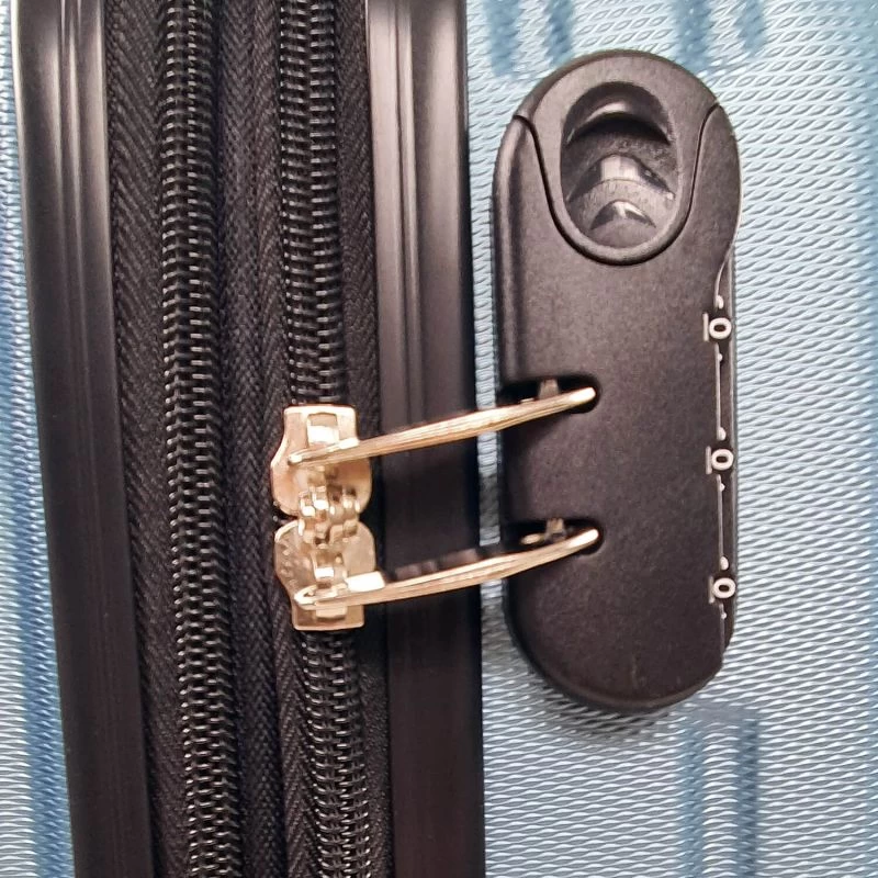 Valise Rigide VR622 Extensible 66 Cm Bleu Métallisé 7 Valise Rigide VR622 Extensible 66 Cm Bleu Métallisé – Image 5