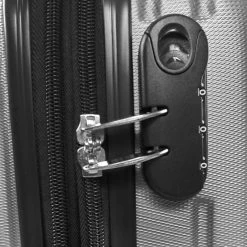 Valise Rigide VR622 Extensible 66 Cm Gris Métallisé -Delsey Paris Magasin valise rigide vr622 extensible 66 cm gris metallise 2