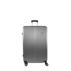 Valise Rigide VR622 Extensible 66 Cm Gris Métallisé