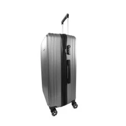 Valise Rigide VR622 Extensible 66 Cm Gris Métallisé -Delsey Paris Magasin valise rigide vr622 extensible 66 cm gris metallise 3
