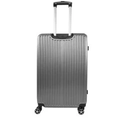 Valise Rigide VR622 Extensible 66 Cm Gris Métallisé -Delsey Paris Magasin valise rigide vr622 extensible 66 cm gris metallise 4