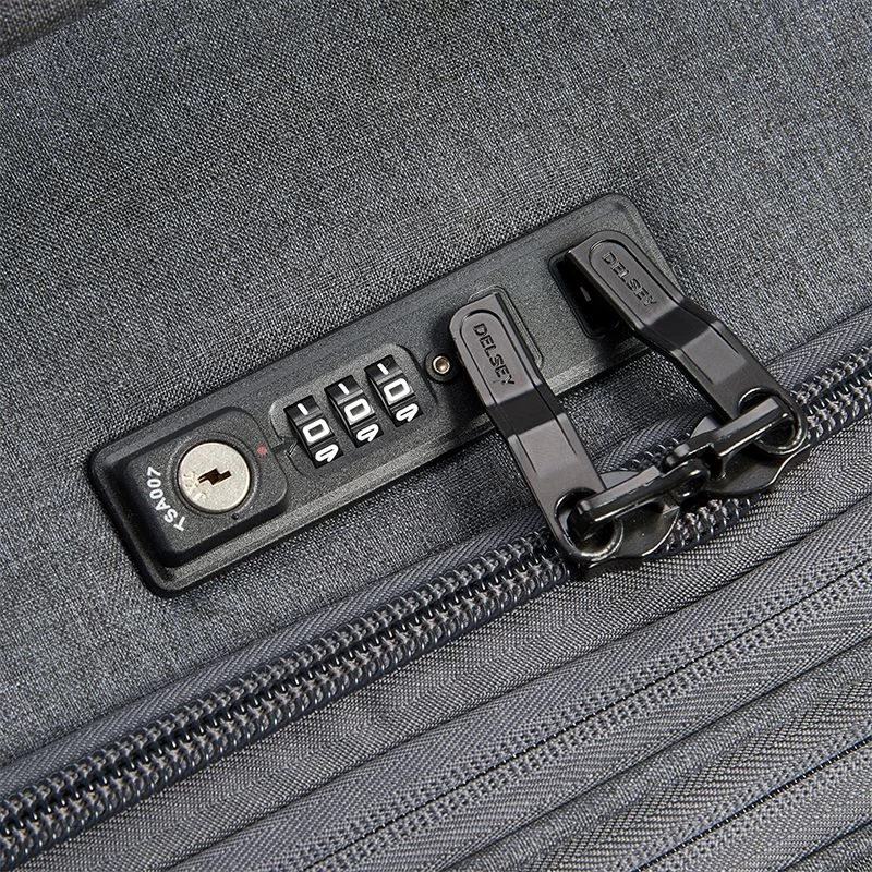 Delsey Paris Valise Souple Maubert 2.0 79 Cm Anthracite 8 Delsey Paris Valise Souple Maubert 2.0 79 Cm Anthracite – Image 6