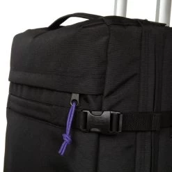Eastpak Valise Souple Transit'R M 67 Cm Glazed Black -Delsey Paris Magasin valise souple transit r m 67 cm glazed black 2