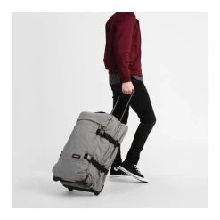 Eastpak Valise Souple Tranverz M 67 Cm Sunday Grey -Delsey Paris Magasin valise souple tranverz m 67 cm sunday grey 5